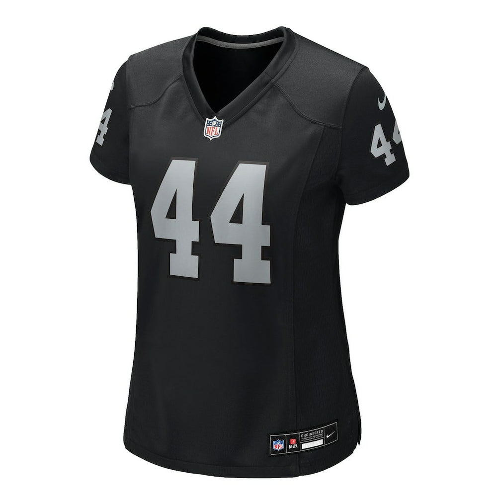 Tommy Eichenberg Las Vegas Raiders Women's Team Game Jersey - Black Jerseys