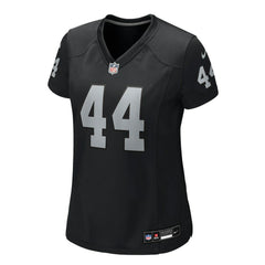 Tommy Eichenberg Las Vegas Raiders Women's Team Game Jersey - Black Jerseys