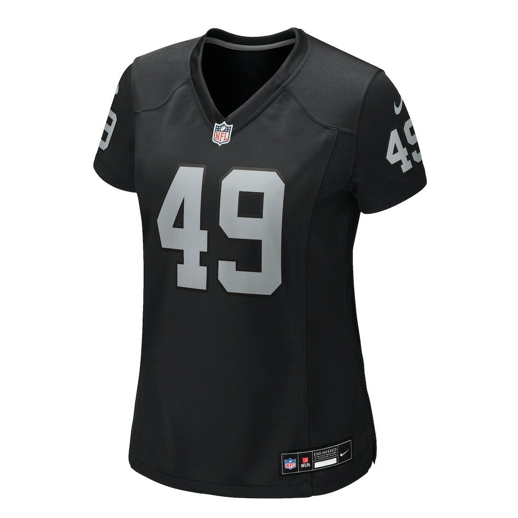Charles Snowden Las Vegas Raiders Women's Team Game Jersey - Black Jerseys
