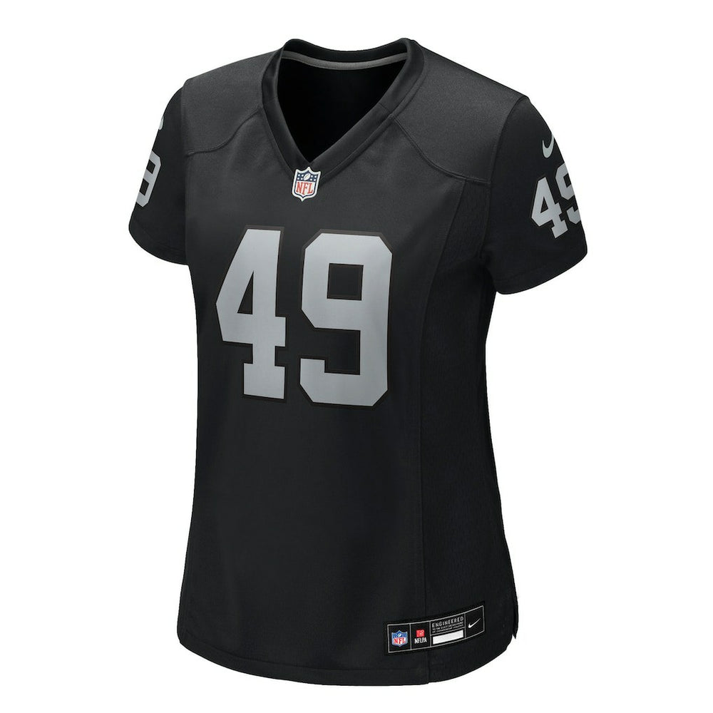 Charles Snowden Las Vegas Raiders Women's Team Game Jersey - Black Jerseys