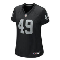 Charles Snowden Las Vegas Raiders Women's Team Game Jersey - Black Jerseys