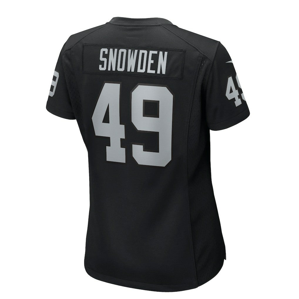 Charles Snowden Las Vegas Raiders Women's Team Game Jersey - Black Jerseys