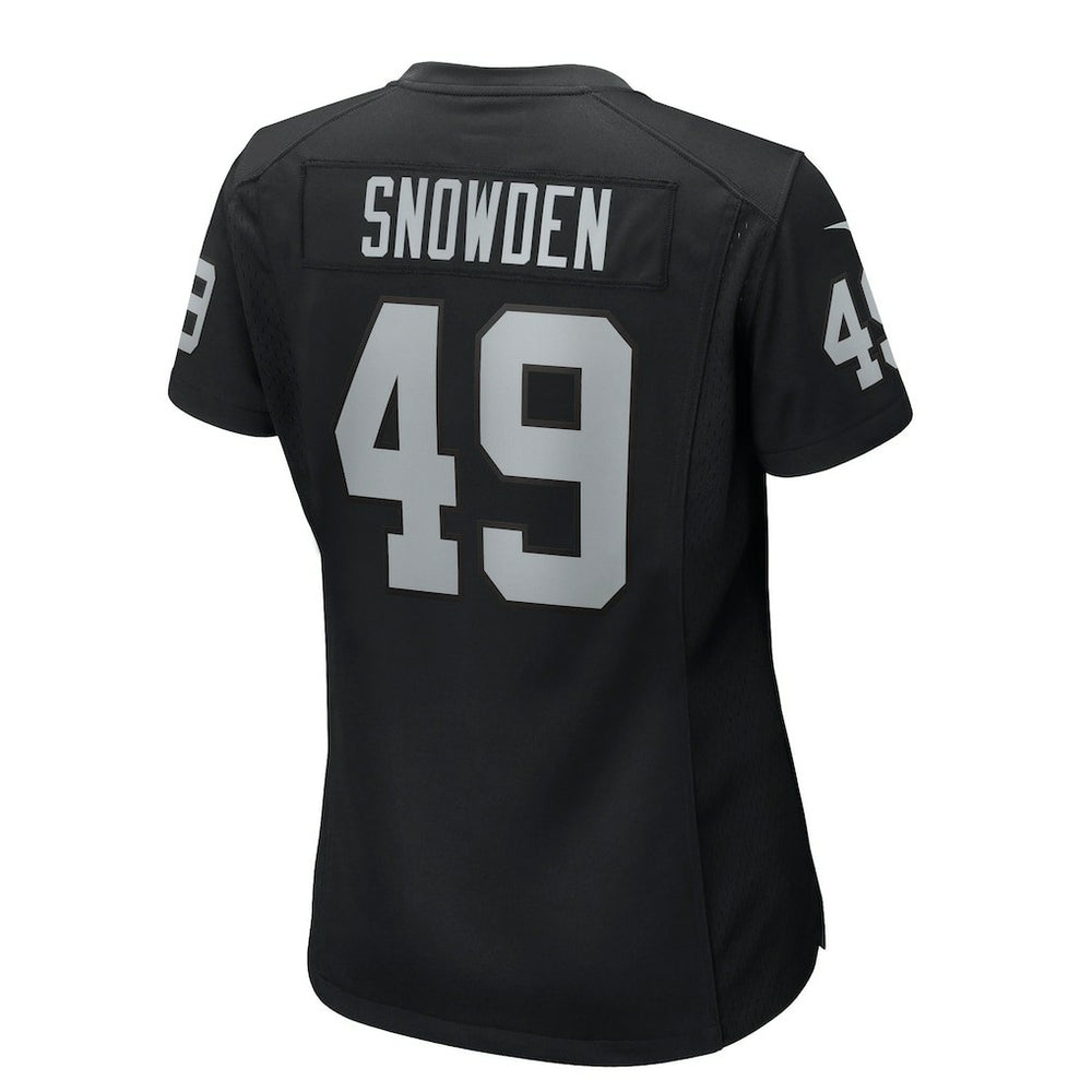 Charles Snowden Las Vegas Raiders Women's Team Game Jersey - Black Jerseys