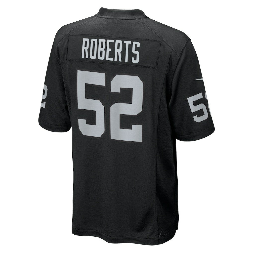 Elandon Roberts Las Vegas Raiders Team Game Jersey - Black Jerseys