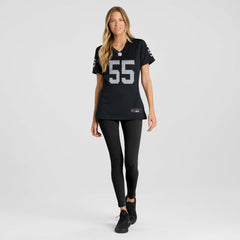 Cody Lindenberg Las Vegas Raiders Women's Team Game Jersey - Black Jerseys