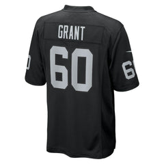 Charles Grant Las Vegas Raiders Team Game Jersey - Black Jerseys