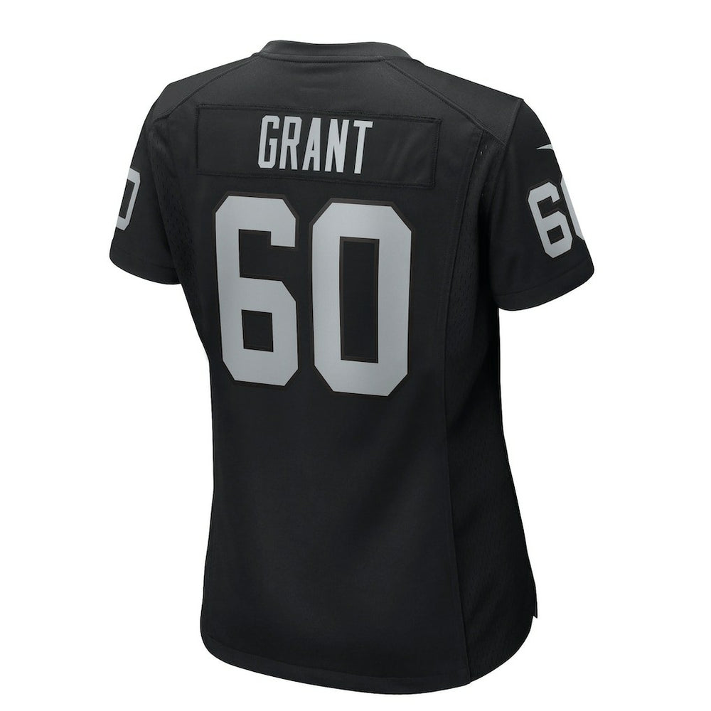 Charles Grant Las Vegas Raiders Women's Team Game Jersey - Black Jerseys