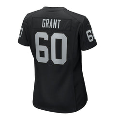 Charles Grant Las Vegas Raiders Women's Team Game Jersey - Black Jerseys