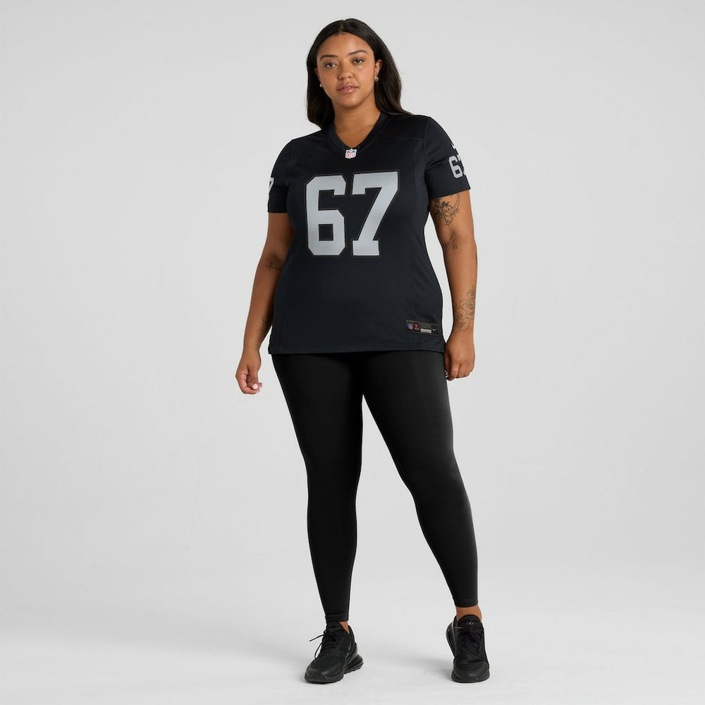 Will Putnam Las Vegas Raiders Women's Team Game Jersey - Black Jerseys