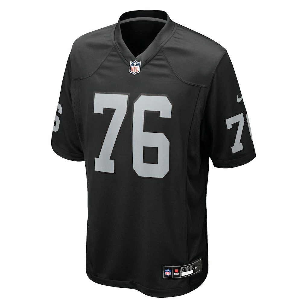 Caleb Rogers Las Vegas Raiders Team Game Jersey - Black Jerseys