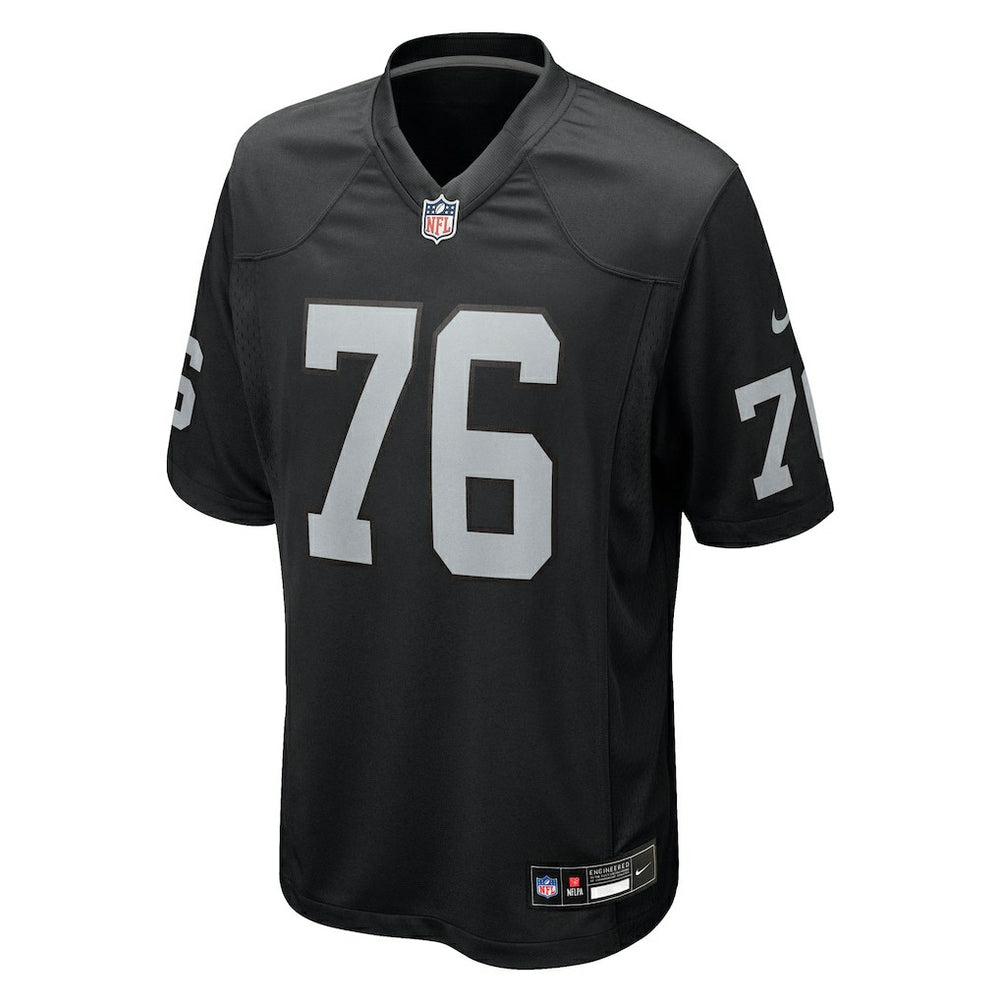 Caleb Rogers Las Vegas Raiders Team Game Jersey - Black Jerseys