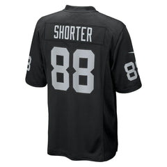 Justin Shorter Las Vegas Raiders Team Game Jersey - Black Jerseys