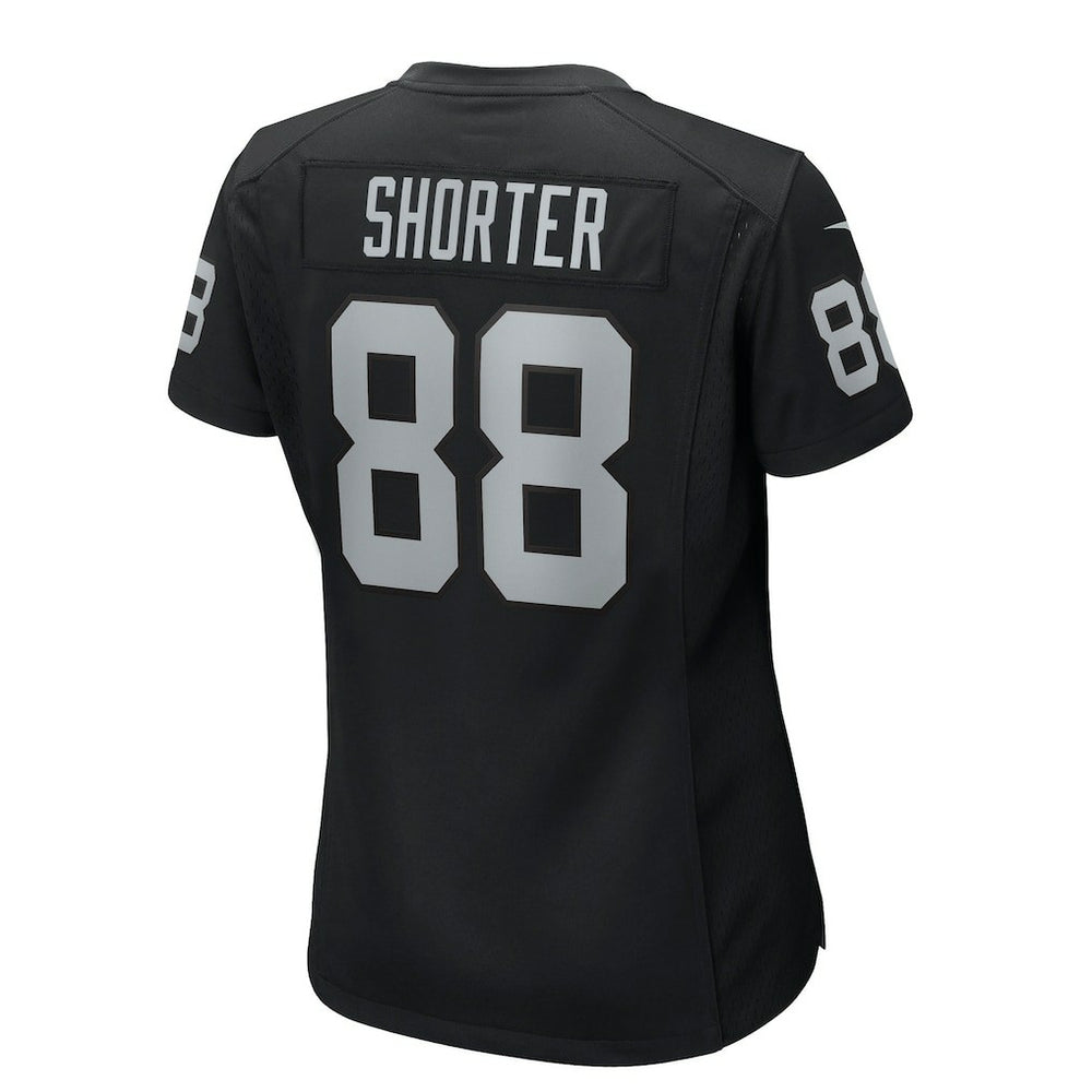 Justin Shorter Las Vegas Raiders Women's Team Game Jersey - Black Jerseys