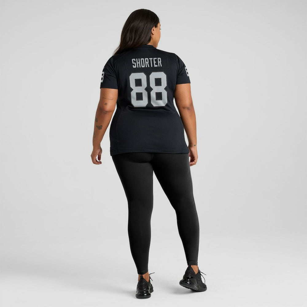 Justin Shorter Las Vegas Raiders Women's Team Game Jersey - Black Jerseys