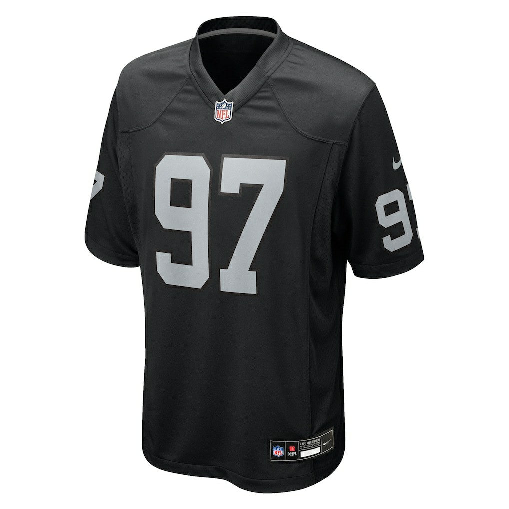 Tonka Hemingway Las Vegas Raiders Team Game Jersey - Black Jerseys