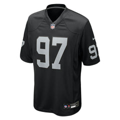 Tonka Hemingway Las Vegas Raiders Team Game Jersey - Black Jerseys