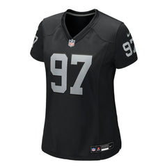 Tonka Hemingway Las Vegas Raiders Women's Team Game Jersey - Black Jerseys