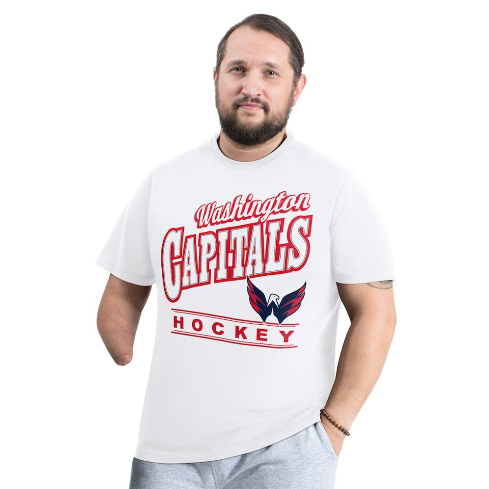 Washington Capitals G-III Sports by Carl Banks Adaptive Headliner T-Shirt - White | US 203480326
