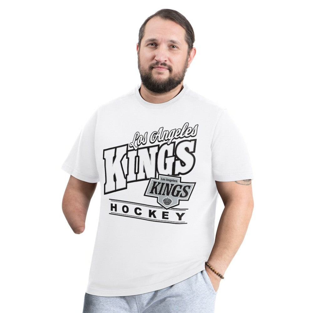 Los Angeles Kings G-III Sports by Carl Banks Adaptive Headliner T-Shirt - White | US 203480329