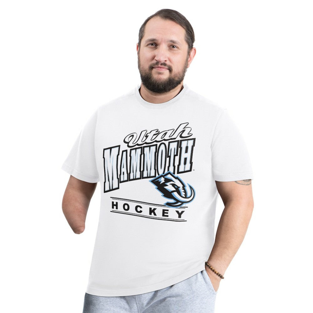 Utah Mammoth G-III Sports by Carl Banks Adaptive Headliner T-Shirt - White | US 203480334