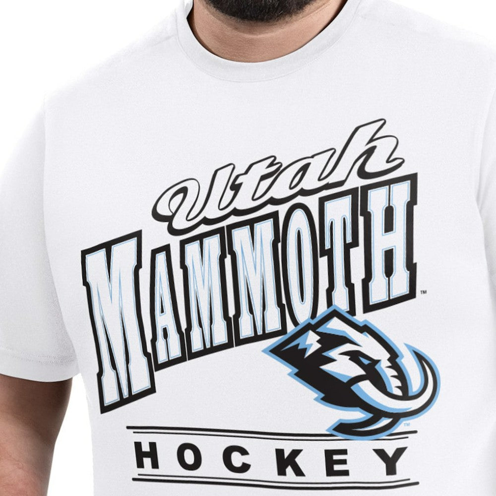 Utah Mammoth G-III Sports by Carl Banks Adaptive Headliner T-Shirt - White | US 203480334