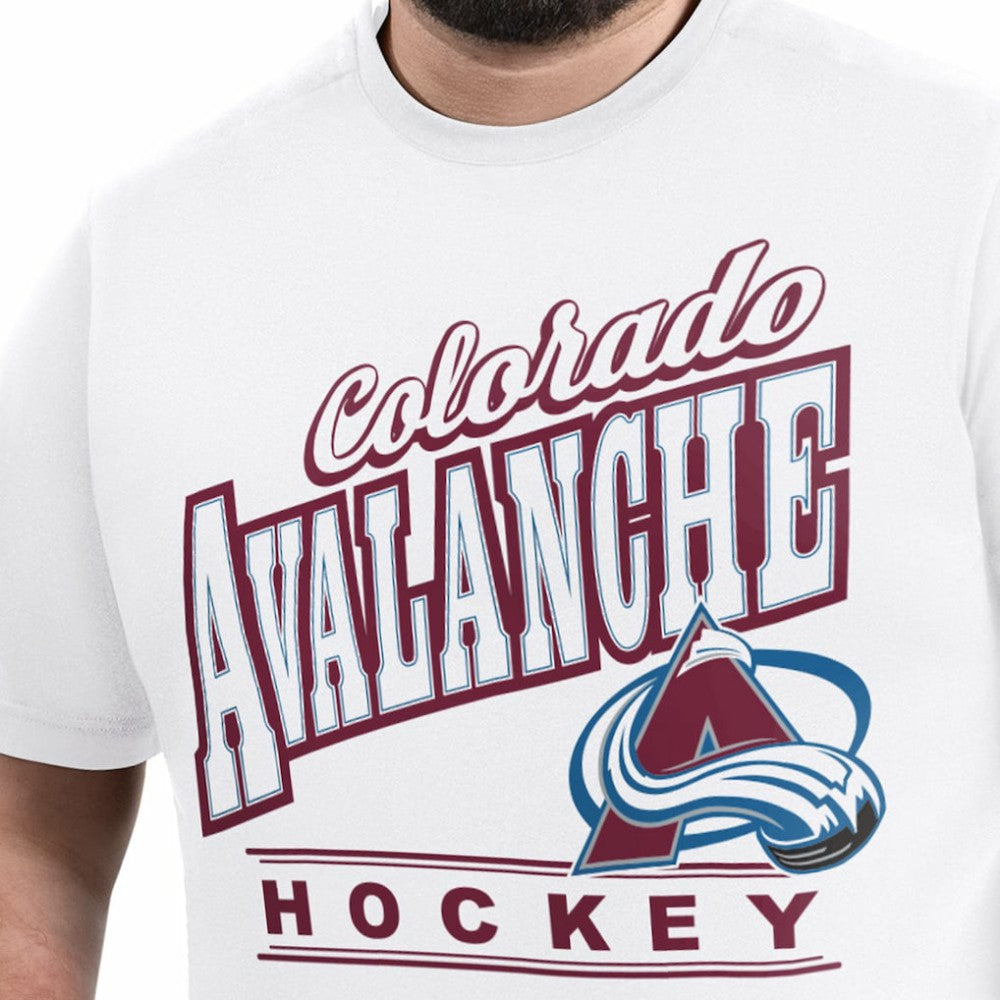 Colorado Avalanche G-III Sports by Carl Banks Adaptive Headliner T-Shirt - White | US 203480341