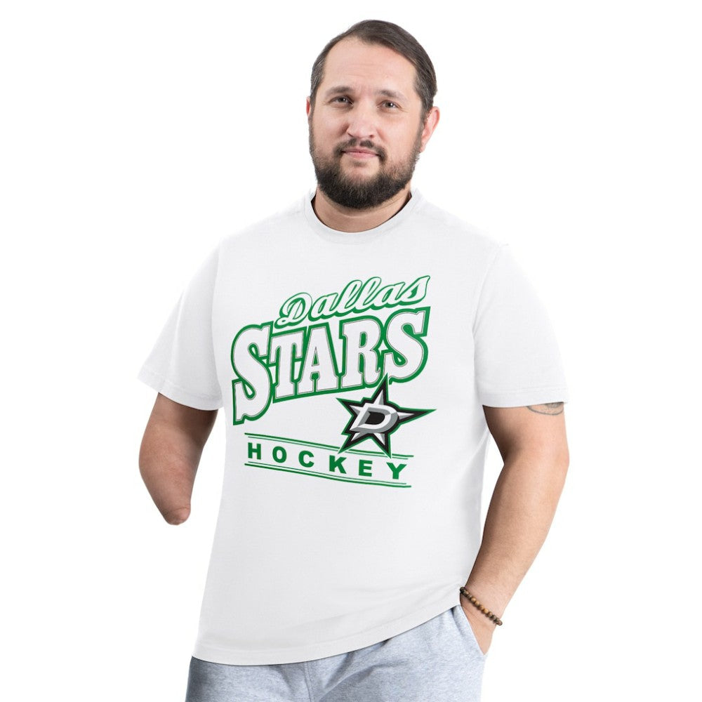 Dallas Stars G-III Sports by Carl Banks Adaptive Headliner T-Shirt - White | US 203480342
