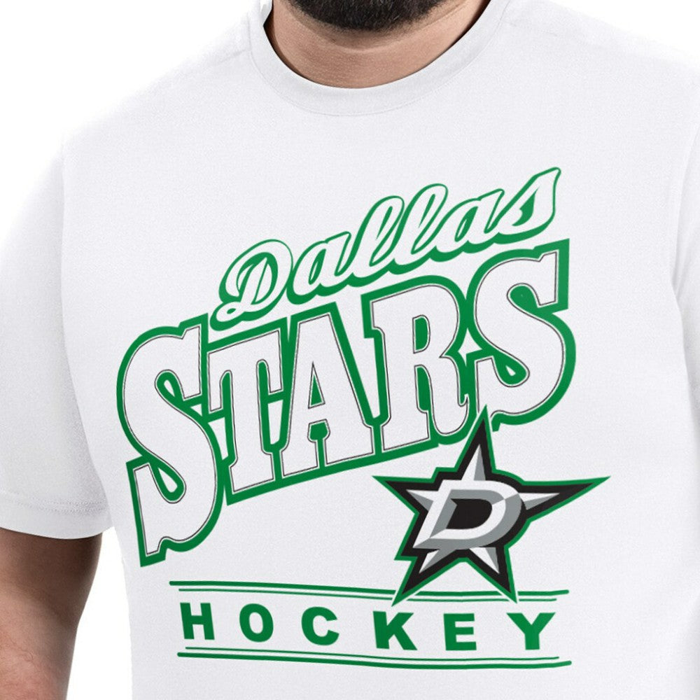 Dallas Stars G-III Sports by Carl Banks Adaptive Headliner T-Shirt - White | US 203480342