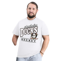 Anaheim Ducks G-III Sports by Carl Banks Adaptive Headliner T-Shirt - White | US 203480343