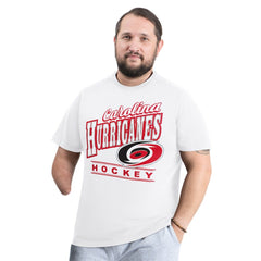 Carolina Hurricanes G-III Sports by Carl Banks Adaptive Headliner T-Shirt - White | US 203480345