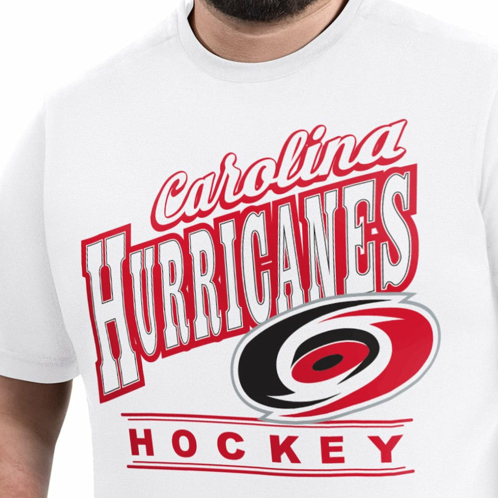 Carolina Hurricanes G-III Sports by Carl Banks Adaptive Headliner T-Shirt - White | US 203480345