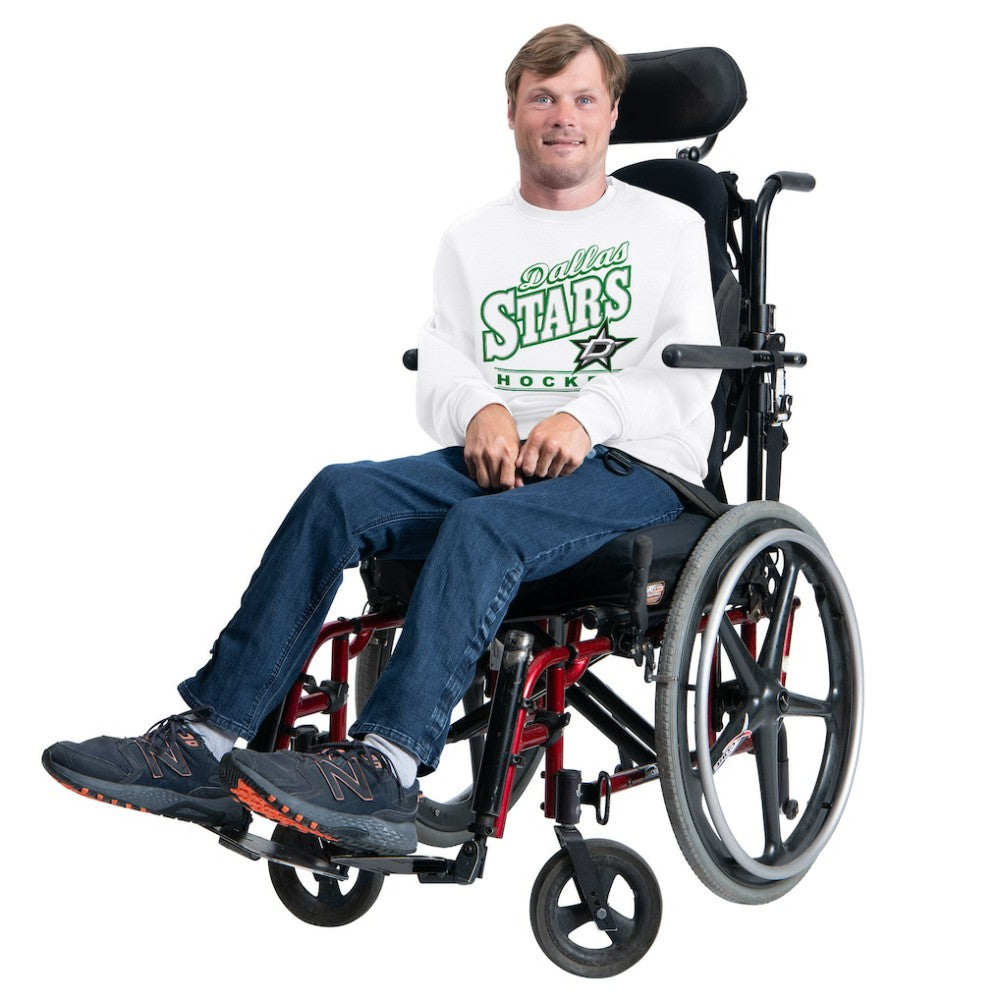 Dallas Stars G-III Sports by Carl Banks Adaptive Headliner Fleece Sweatshirt - White | US 203480348