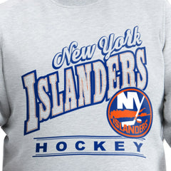 New York Islanders G-III Sports by Carl Banks Adaptive Headliner Fleece Sweatshirt - Gray | US 203480352