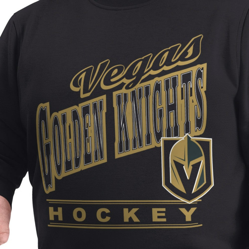 Vegas Golden Knights G-III Sports by Carl Banks Adaptive Headliner Fleece Sweatshirt - Black | US 203480369