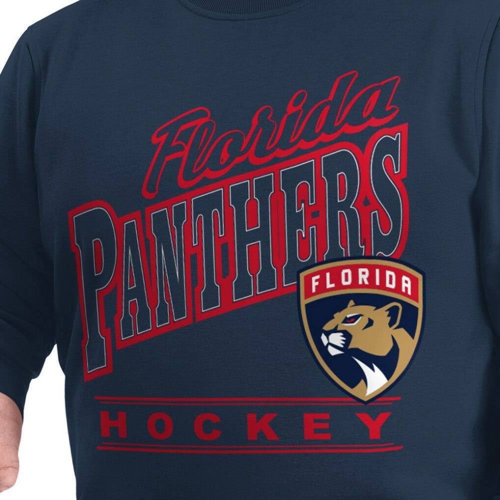 Florida Panthers G-III Sports by Carl Banks Adaptive Headliner Fleece Sweatshirt - Navy | US 203480372