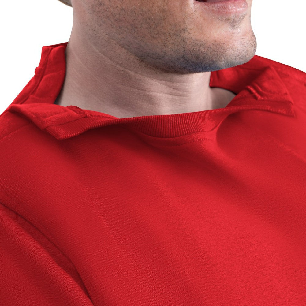 Calgary Flames G-III Sports by Carl Banks Adaptive Headliner Fleece Sweatshirt - Red | US 203480379