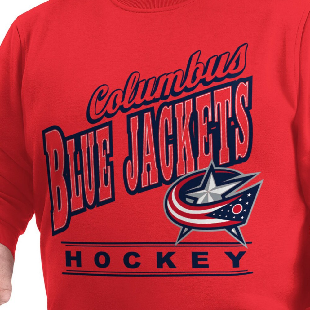 Columbus Blue Jackets G-III Sports by Carl Banks Adaptive Headliner Fleece Sweatshirt - Red | US 203480382