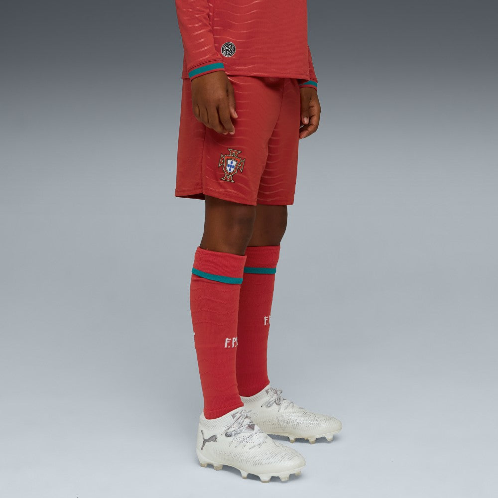 Portugal National Team Youth 2026 Replica Shorts Red - Puma on sale