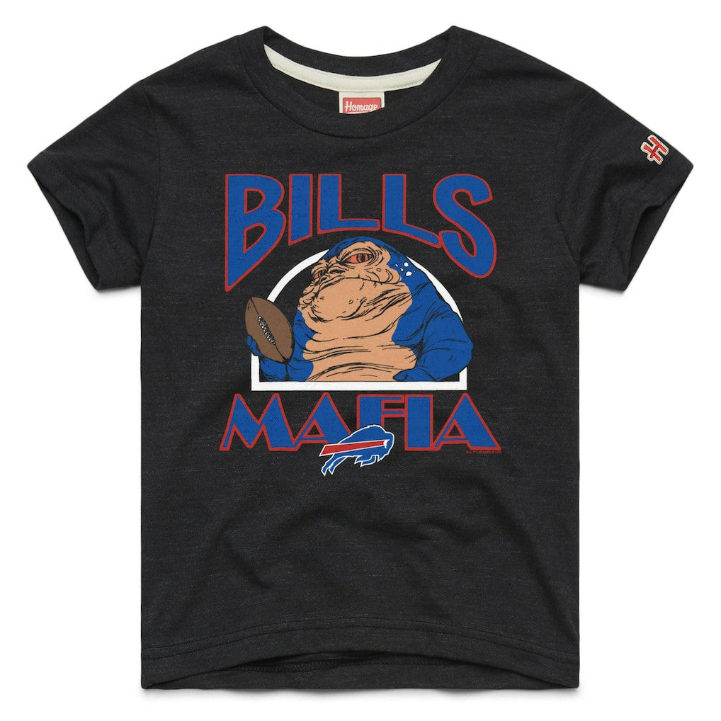 Buffalo Bills Homage Youth Star Wars x NFL Tri-Blend T-Shirt - Black T-shirts