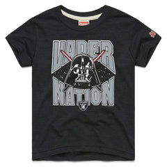 Las Vegas Raiders Homage Youth Star Wars x NFL Tri-Blend T-Shirt - Black T-shirts