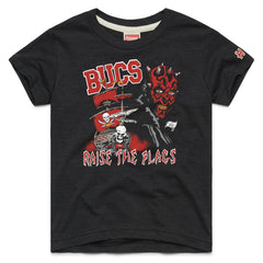 Tampa Bay Buccaneers Homage Youth Star Wars x NFL Tri-Blend T-Shirt - Black T-shirts