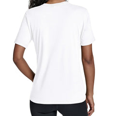 Calgary Flames Starter Women's Team Stripe T-Shirt - White | US 203480835