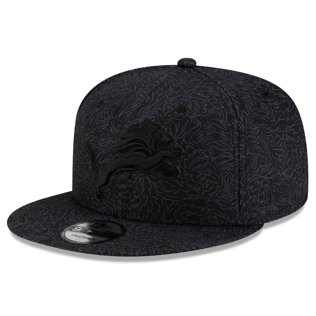 Detroit Lions New Era x Greyson Golf 9FIFTY Snapback Hat - Black Hats