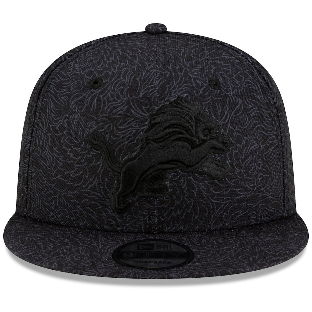 Detroit Lions New Era x Greyson Golf 9FIFTY Snapback Hat - Black Hats