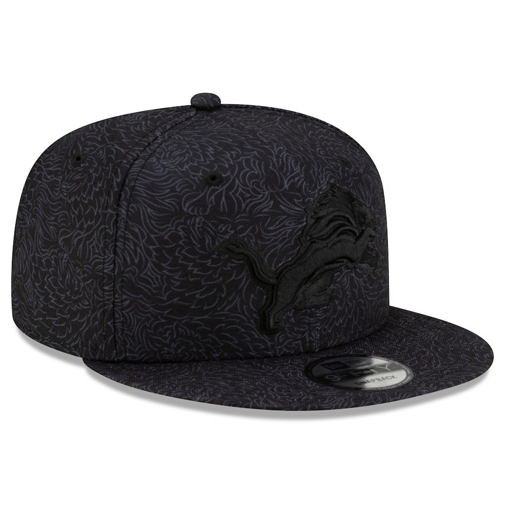 Detroit Lions New Era x Greyson Golf 9FIFTY Snapback Hat - Black Hats