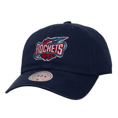 Houston Rockets Hardwood Classics 1904 Adjustable Hat Navy - Mitchell & Ness