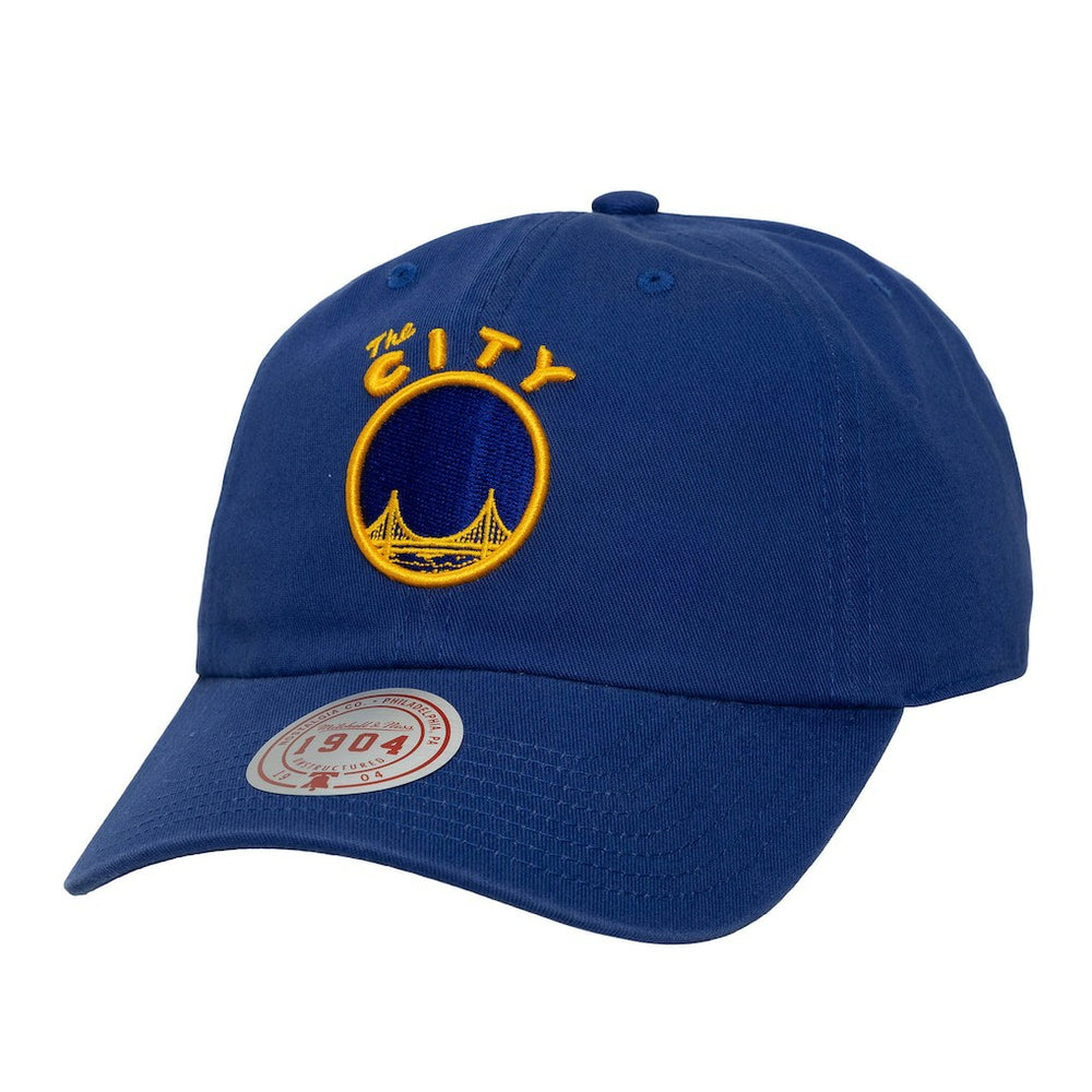 Golden State Warriors Hardwood Classics 1904 Adjustable Hat Navy - Mitchell & Ness