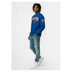 New York Mets Champion Reverse Weave Chenille Sweatshirt - Royal Sweatshirts