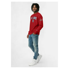 St. Louis Cardinals Champion Reverse Weave Chenille Sweatshirt - Red Sweatshirts