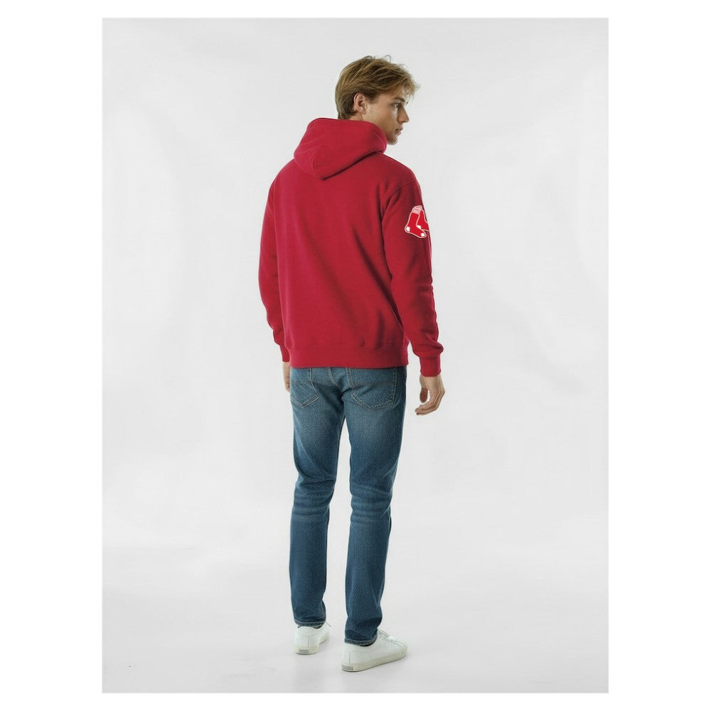 Boston Red Sox Champion Reverse Weave Chenille Hoodie - Red Hoodies